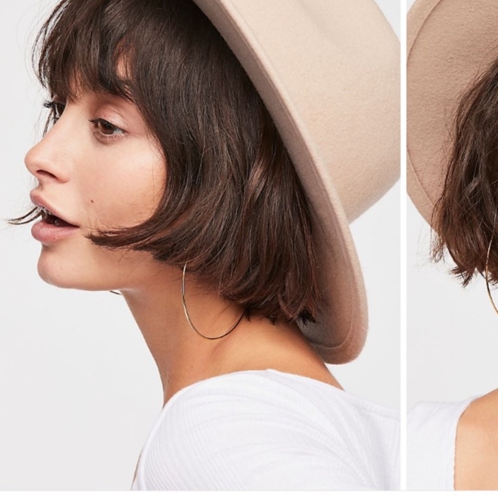 Wythe Leather Band Felt Hat Color: Sand